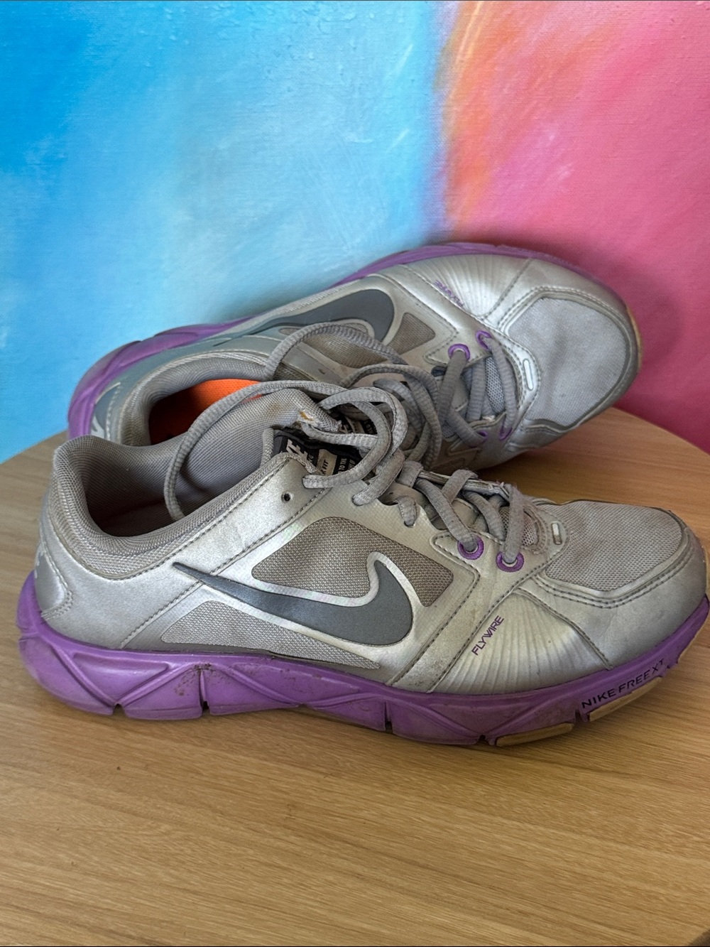 NIKE athletic shoes, specifically the Nike Free XT Quick Fit model. Size 6 1/2